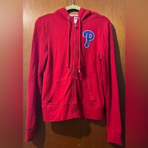 PINK Victoria's Secret MLB Philadelphia Phillies Going Going Gone Hoodie RARE